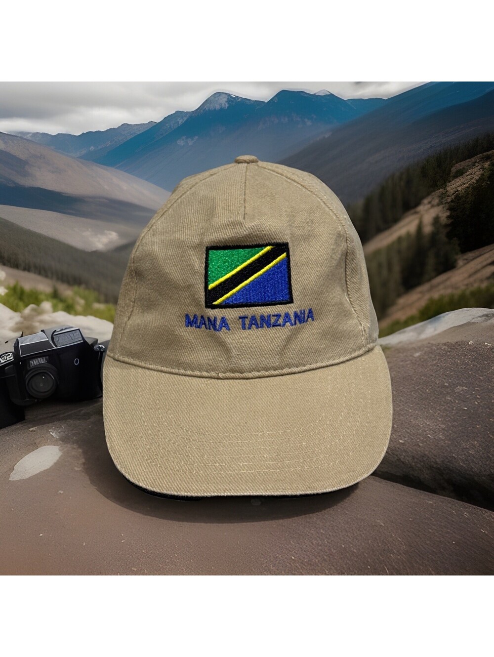 Mana Tanzania Zimbabwe Walking Canoe Safaris Mana Pools Park Tan Baseball Cap